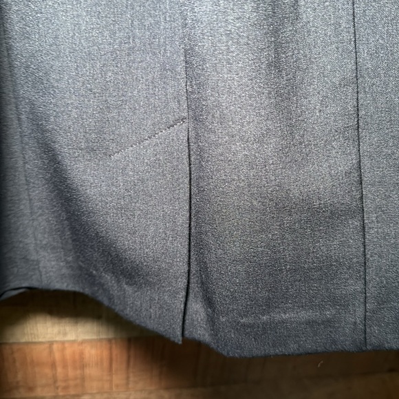 🌻 Oh Baby Secret Fit Belly Gathered Waist Charcoal Skirt size Medium Work Career - Picture 5 of 8